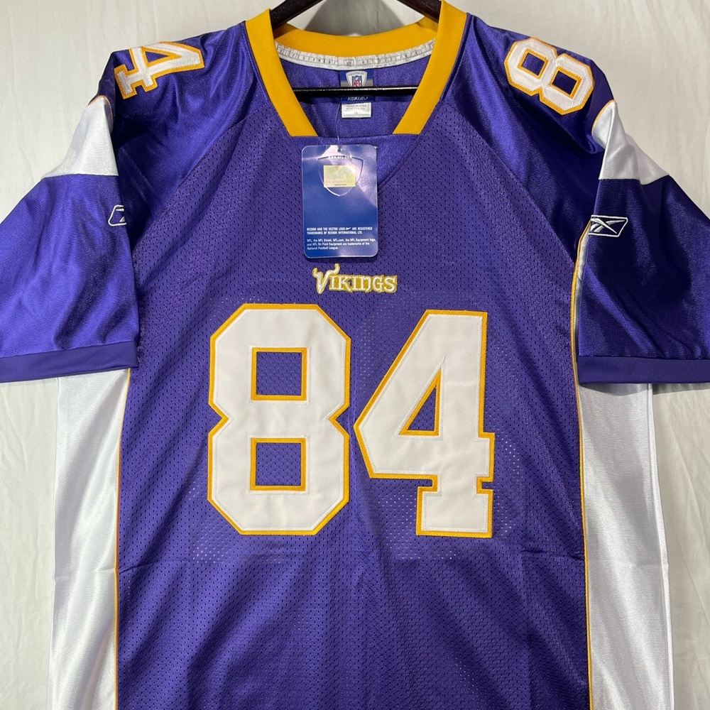 Reebok Minnesota Vikings #84 Randy Moss NFL Football Jersey Size 52 New/Tags Y2K